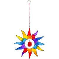 Los mejores  - Windhorse Rainbow Sol cairel WeRChristmas con Vidrio Pepita